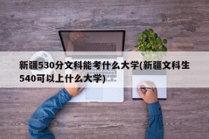 新疆530分文科能考什么大学(新疆文科生540可以上什么大学)