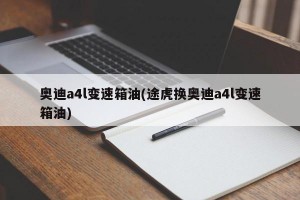 奥迪a4l变速箱油(途虎换奥迪a4l变速箱油)